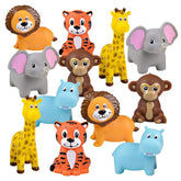 2" Vinyl Zoo Animals – Miniature, Durable Toy Figures in Assorted Animal Designs